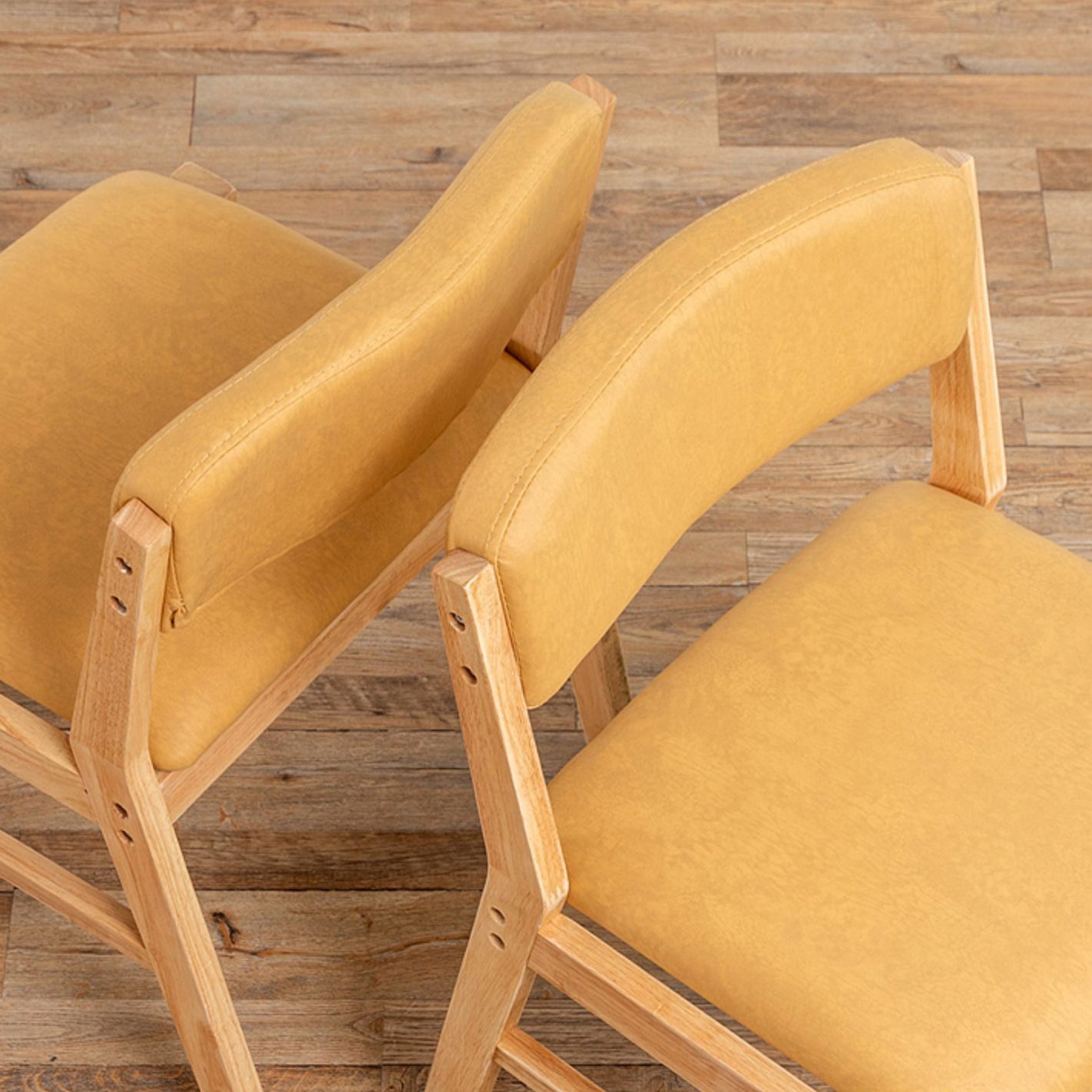 Country Style Armless Dining Chairs Open Back Upholstered Dining Side Chairs Clearhalo ' kitchen&dining_furn' 'Dining Chairs' 'Dining Tables & Seating' 'dining_chair' 'furn' 'furn_dining_chair' 'Furniture' 'furniture_dining_chair' 'Kitchen & Dining Furniture' 'kitchen' 3909096