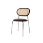 Contemporary Style Metal Chairs Set Open Back Side Dining Room Kitchen Chair Light Brown 1 Piece Clearhalo ' kitchen&dining_furn' 'Dining Chairs' 'Dining Tables & Seating' 'dining_chair' 'furn' 'furn_dining_chair' 'Furniture' 'furniture_dining_chair' 'Kitchen & Dining Furniture' 'kitchen' 3909148