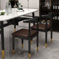 Nordic Style Dining Side Chairs Armless Chairs for Kitchen with Metal Legs (Set of 2) Clearhalo ' kitchen&dining_furn' 'Dining Chairs' 'Dining Tables & Seating' 'dining_chair' 'furn' 'furn_dining_chair' 'Furniture' 'furniture_dining_chair' 'Kitchen & Dining Furniture' 'kitchen' 3909154
