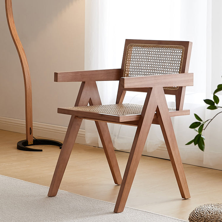 Modern Style Wooden Dining Chairs Open Back Dining Side Chairs for Kitchen Clearhalo ' kitchen&dining_furn' 'Dining Chairs' 'Dining Tables & Seating' 'dining_chair' 'furn' 'furn_dining_chair' 'Furniture' 'furniture_dining_chair' 'Kitchen & Dining Furniture' 'kitchen' 3909185