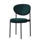 Home Scandinavian Side Chair Upholstered Open Back Metal Dining Room Chair Green 1 Piece Clearhalo ' kitchen&dining_furn' 'Dining Chairs' 'Dining Tables & Seating' 'dining_chair' 'furn' 'furn_dining_chair' 'Furniture' 'furniture_dining_chair' 'Kitchen & Dining Furniture' 'kitchen' 3909212