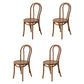 Modern Style Beech Wood Chairs Windsor Back Side Kitchen Dining Chair Set Brown 4 Piece Set Clearhalo ' kitchen&dining_furn' 'Dining Chairs' 'Dining Tables & Seating' 'dining_chair' 'furn' 'furn_dining_chair' 'Furniture' 'furniture_dining_chair' 'Kitchen & Dining Furniture' 'kitchen' 3909272