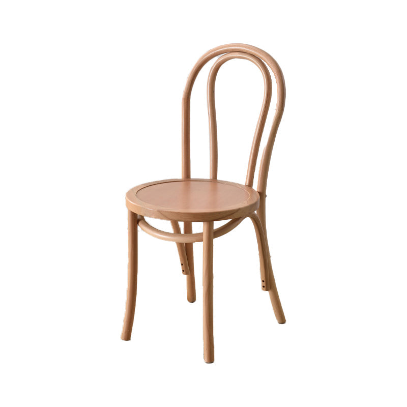 Modern Style Beech Wood Chairs Windsor Back Side Kitchen Dining Chair Set Wood 1 Piece Clearhalo ' kitchen&dining_furn' 'Dining Chairs' 'Dining Tables & Seating' 'dining_chair' 'furn' 'furn_dining_chair' 'Furniture' 'furniture_dining_chair' 'Kitchen & Dining Furniture' 'kitchen' 3909286