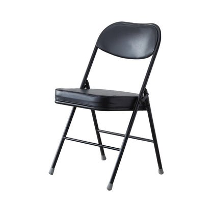 Modern Indoor-Outdoor Chair Metal Armless Open Back Dining Side Chairs Black 1 Piece Clearhalo ' kitchen&dining_furn' 'Dining Chairs' 'Dining Tables & Seating' 'dining_chair' 'furn' 'furn_dining_chair' 'Furniture' 'furniture_dining_chair' 'Kitchen & Dining Furniture' 'kitchen' 3909365