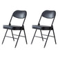 Modern Indoor-Outdoor Chair Metal Armless Open Back Dining Side Chairs Black 2 Piece Set Clearhalo ' kitchen&dining_furn' 'Dining Chairs' 'Dining Tables & Seating' 'dining_chair' 'furn' 'furn_dining_chair' 'Furniture' 'furniture_dining_chair' 'Kitchen & Dining Furniture' 'kitchen' 3909366