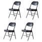Modern Indoor-Outdoor Chair Metal Armless Open Back Dining Side Chairs Black 4 Piece Set Clearhalo ' kitchen&dining_furn' 'Dining Chairs' 'Dining Tables & Seating' 'dining_chair' 'furn' 'furn_dining_chair' 'Furniture' 'furniture_dining_chair' 'Kitchen & Dining Furniture' 'kitchen' 3909367