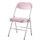 Modern Indoor-Outdoor Chair Metal Armless Open Back Dining Side Chairs Pink 1 Piece Clearhalo ' kitchen&dining_furn' 'Dining Chairs' 'Dining Tables & Seating' 'dining_chair' 'furn' 'furn_dining_chair' 'Furniture' 'furniture_dining_chair' 'Kitchen & Dining Furniture' 'kitchen' 3909371