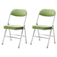 Modern Indoor-Outdoor Chair Metal Armless Open Back Dining Side Chairs Green 2 Piece Set Clearhalo ' kitchen&dining_furn' 'Dining Chairs' 'Dining Tables & Seating' 'dining_chair' 'furn' 'furn_dining_chair' 'Furniture' 'furniture_dining_chair' 'Kitchen & Dining Furniture' 'kitchen' 3909378