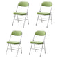 Modern Indoor-Outdoor Chair Metal Armless Open Back Dining Side Chairs Green 4 Piece Set Clearhalo ' kitchen&dining_furn' 'Dining Chairs' 'Dining Tables & Seating' 'dining_chair' 'furn' 'furn_dining_chair' 'Furniture' 'furniture_dining_chair' 'Kitchen & Dining Furniture' 'kitchen' 3909379