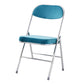 Modern Indoor-Outdoor Chair Metal Armless Open Back Dining Side Chairs Sky Blue 1 Piece Clearhalo ' kitchen&dining_furn' 'Dining Chairs' 'Dining Tables & Seating' 'dining_chair' 'furn' 'furn_dining_chair' 'Furniture' 'furniture_dining_chair' 'Kitchen & Dining Furniture' 'kitchen' 3909383