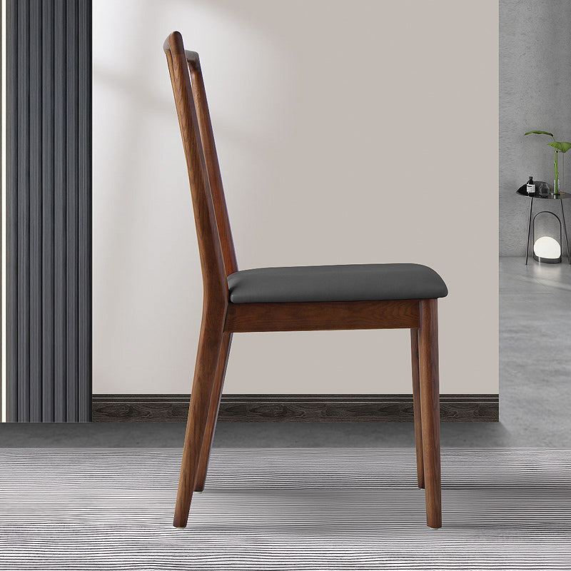 Modern Style Wooden Dining Chairs Slat Back Stacking Side Chair for Kitchen Clearhalo ' kitchen&dining_furn' 'Dining Chairs' 'Dining Tables & Seating' 'dining_chair' 'furn' 'furn_dining_chair' 'Furniture' 'furniture_dining_chair' 'Kitchen & Dining Furniture' 'kitchen' 3909458