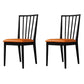 Modern Style Wooden Dining Chairs Slat Back Stacking Side Chair for Kitchen Orange 2 Piece Set Black Clearhalo ' kitchen&dining_furn' 'Dining Chairs' 'Dining Tables & Seating' 'dining_chair' 'furn' 'furn_dining_chair' 'Furniture' 'furniture_dining_chair' 'Kitchen & Dining Furniture' 'kitchen' 3909459