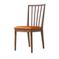 Modern Style Wooden Dining Chairs Slat Back Stacking Side Chair for Kitchen Orange 1 Piece Walnut Clearhalo ' kitchen&dining_furn' 'Dining Chairs' 'Dining Tables & Seating' 'dining_chair' 'furn' 'furn_dining_chair' 'Furniture' 'furniture_dining_chair' 'Kitchen & Dining Furniture' 'kitchen' 3909464