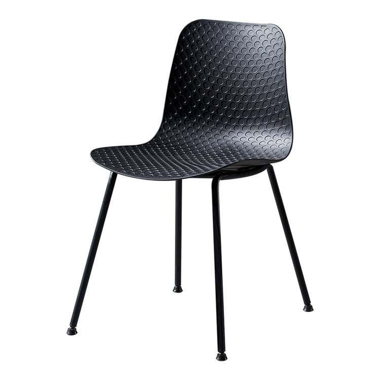 Contemporary Metal Dining Room Chairs Plastic Dining Armless Chair for Restaurant Use Clearhalo ' kitchen&dining_furn' 'Dining Chairs' 'Dining Tables & Seating' 'dining_chair' 'furn' 'furn_dining_chair' 'Furniture' 'furniture_dining_chair' 'Kitchen & Dining Furniture' 'kitchen' 3909487