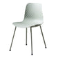 Contemporary Metal Dining Room Chairs Plastic Dining Armless Chair for Restaurant Use Green 1 Piece Clearhalo ' kitchen&dining_furn' 'Dining Chairs' 'Dining Tables & Seating' 'dining_chair' 'furn' 'furn_dining_chair' 'Furniture' 'furniture_dining_chair' 'Kitchen & Dining Furniture' 'kitchen' 3909498