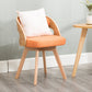 Modern Style Wooden Dining Chairs Open Back Dining Side Chair for Kitchen Clearhalo ' kitchen&dining_furn' 'Dining Chairs' 'Dining Tables & Seating' 'dining_chair' 'furn' 'furn_dining_chair' 'Furniture' 'furniture_dining_chair' 'Kitchen & Dining Furniture' 'kitchen' 3909585