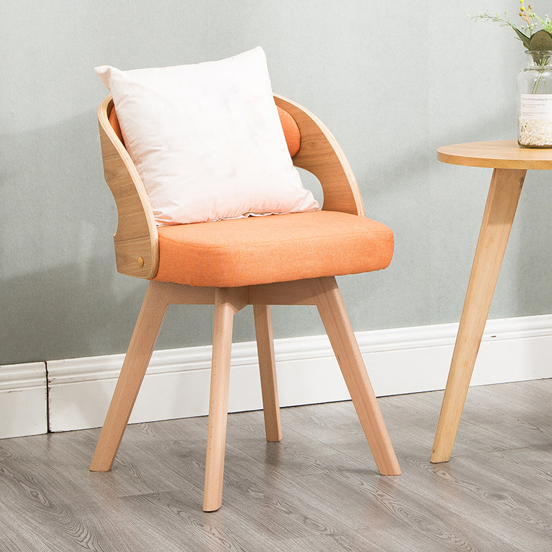 Modern Style Wooden Dining Chairs Open Back Dining Side Chair for Kitchen Clearhalo ' kitchen&dining_furn' 'Dining Chairs' 'Dining Tables & Seating' 'dining_chair' 'furn' 'furn_dining_chair' 'Furniture' 'furniture_dining_chair' 'Kitchen & Dining Furniture' 'kitchen' 3909585