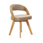 Modern Style Wooden Dining Chairs Open Back Dining Side Chair for Kitchen Beige 1 Piece Clearhalo ' kitchen&dining_furn' 'Dining Chairs' 'Dining Tables & Seating' 'dining_chair' 'furn' 'furn_dining_chair' 'Furniture' 'furniture_dining_chair' 'Kitchen & Dining Furniture' 'kitchen' 3909593