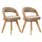 Modern Style Wooden Dining Chairs Open Back Dining Side Chair for Kitchen Beige 2 Piece Set Clearhalo ' kitchen&dining_furn' 'Dining Chairs' 'Dining Tables & Seating' 'dining_chair' 'furn' 'furn_dining_chair' 'Furniture' 'furniture_dining_chair' 'Kitchen & Dining Furniture' 'kitchen' 3909596