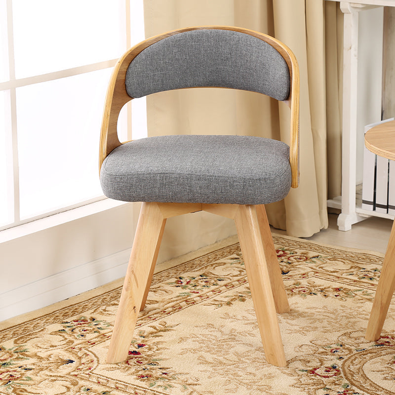 Modern Style Wooden Dining Chairs Open Back Dining Side Chair for Kitchen Clearhalo ' kitchen&dining_furn' 'Dining Chairs' 'Dining Tables & Seating' 'dining_chair' 'furn' 'furn_dining_chair' 'Furniture' 'furniture_dining_chair' 'Kitchen & Dining Furniture' 'kitchen' 3909600