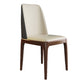 Scandinavian Style Wood Dining Chair Armless Solid Back Dining Chair Off-White 1 Piece Brown Clearhalo ' kitchen&dining_furn' 'Dining Chairs' 'Dining Tables & Seating' 'dining_chair' 'furn' 'furn_dining_chair' 'Furniture' 'furniture_dining_chair' 'Kitchen & Dining Furniture' 'kitchen' 3909695