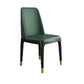 Scandinavian Style Wood Dining Chair Armless Solid Back Dining Chair Blackish Green 1 Piece Black Gold Clearhalo ' kitchen&dining_furn' 'Dining Chairs' 'Dining Tables & Seating' 'dining_chair' 'furn' 'furn_dining_chair' 'Furniture' 'furniture_dining_chair' 'Kitchen & Dining Furniture' 'kitchen' 3909727