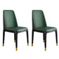 Scandinavian Style Wood Dining Chair Armless Solid Back Dining Chair Blackish Green 2 Piece Set Black Gold Clearhalo ' kitchen&dining_furn' 'Dining Chairs' 'Dining Tables & Seating' 'dining_chair' 'furn' 'furn_dining_chair' 'Furniture' 'furniture_dining_chair' 'Kitchen & Dining Furniture' 'kitchen' 3909728