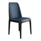 Scandinavian Style Wood Dining Chair Armless Solid Back Dining Chair Blue 1 Piece Black Clearhalo ' kitchen&dining_furn' 'Dining Chairs' 'Dining Tables & Seating' 'dining_chair' 'furn' 'furn_dining_chair' 'Furniture' 'furniture_dining_chair' 'Kitchen & Dining Furniture' 'kitchen' 3909745
