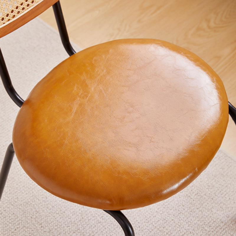 Modern Style Metal Chair Set Open Back Side Kitchen Dining Room Chairs Clearhalo ' kitchen&dining_furn' 'Dining Chairs' 'Dining Tables & Seating' 'dining_chair' 'furn' 'furn_dining_chair' 'Furniture' 'furniture_dining_chair' 'Kitchen & Dining Furniture' 'kitchen' 3909796