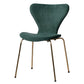 Modern Style Linen Fabric Dining Chairs Solid Back Armless Dining Single Chair Blackish Green Brass Gold Clearhalo ' kitchen&dining_furn' 'Dining Chairs' 'Dining Tables & Seating' 'dining_chair' 'furn' 'furn_dining_chair' 'Furniture' 'furniture_dining_chair' 'Kitchen & Dining Furniture' 'kitchen' 3910043