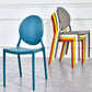 Modern Style Plastic Dining Chair Open Back Dining Stackable Side Chairs for Kitchen Clearhalo ' kitchen&dining_furn' 'Dining Chairs' 'Dining Tables & Seating' 'dining_chair' 'furn' 'furn_dining_chair' 'Furniture' 'furniture_dining_chair' 'Kitchen & Dining Furniture' 'kitchen' 3910128