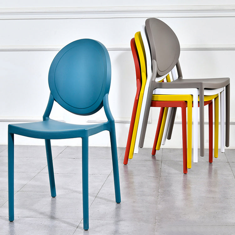 Modern Style Plastic Dining Chair Open Back Dining Stackable Side Chairs for Kitchen Clearhalo ' kitchen&dining_furn' 'Dining Chairs' 'Dining Tables & Seating' 'dining_chair' 'furn' 'furn_dining_chair' 'Furniture' 'furniture_dining_chair' 'Kitchen & Dining Furniture' 'kitchen' 3910128