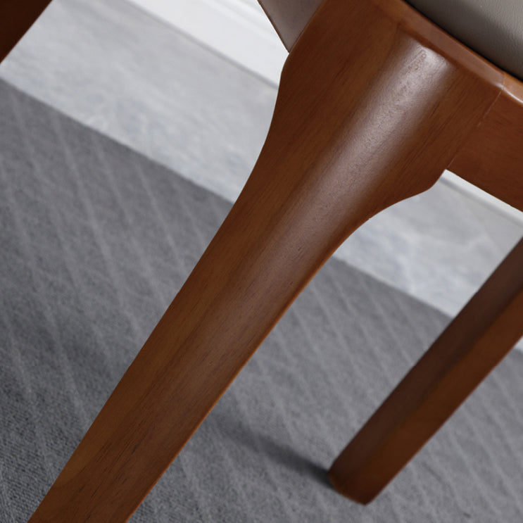 Modern Wooden Dining Chairs Open Back Dining Side Armless Chair for Kitchen Clearhalo ' kitchen&dining_furn' 'Dining Chairs' 'Dining Tables & Seating' 'dining_chair' 'furn' 'furn_dining_chair' 'Furniture' 'furniture_dining_chair' 'Kitchen & Dining Furniture' 'kitchen' 3910264