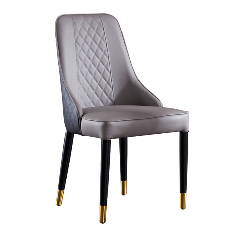 Contemporary Style Wooden Dining Chairs Dining Parsons Armless Side Chair (Set of 2) Clearhalo ' kitchen&dining_furn' 'Dining Chairs' 'Dining Tables & Seating' 'dining_chair' 'furn' 'furn_dining_chair' 'Furniture' 'furniture_dining_chair' 'Kitchen & Dining Furniture' 'kitchen' 3910302