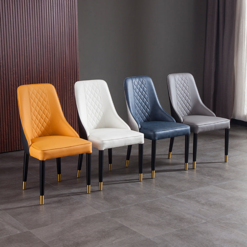 Contemporary Style Wooden Dining Chairs Dining Parsons Armless Side Chair (Set of 2) Clearhalo ' kitchen&dining_furn' 'Dining Chairs' 'Dining Tables & Seating' 'dining_chair' 'furn' 'furn_dining_chair' 'Furniture' 'furniture_dining_chair' 'Kitchen & Dining Furniture' 'kitchen' 3910307