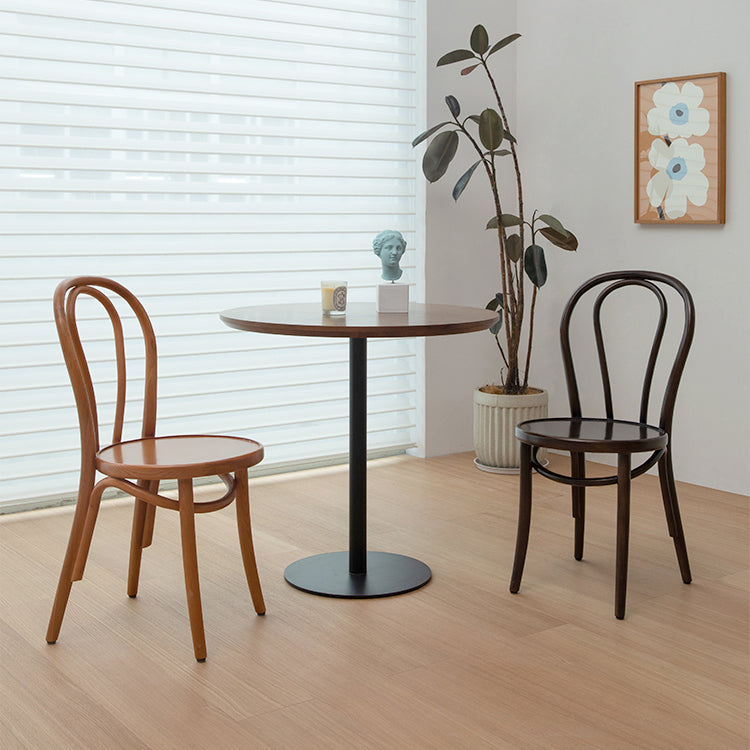 Bentwood Armless Dining Chairs Wood Dining Side Chairs with Beech Legs Clearhalo ' kitchen&dining_furn' 'Dining Chairs' 'Dining Tables & Seating' 'dining_chair' 'furn' 'furn_dining_chair' 'Furniture' 'furniture_dining_chair' 'Kitchen & Dining Furniture' 'kitchen' 3910310