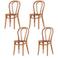 Bentwood Armless Dining Chairs Wood Dining Side Chairs with Beech Legs Wood Wood 4 Piece Set Clearhalo ' kitchen&dining_furn' 'Dining Chairs' 'Dining Tables & Seating' 'dining_chair' 'furn' 'furn_dining_chair' 'Furniture' 'furniture_dining_chair' 'Kitchen & Dining Furniture' 'kitchen' 3910320