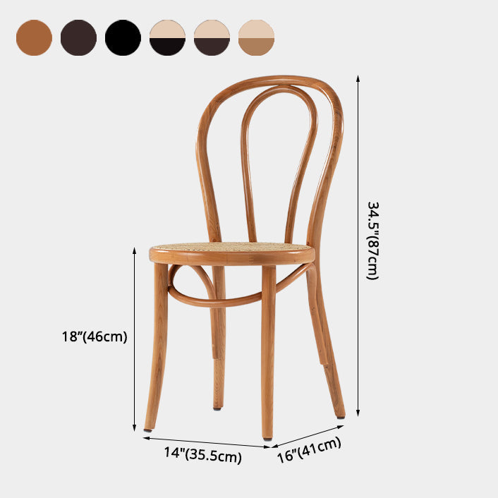 Bentwood Armless Dining Chairs Wood Dining Side Chairs with Beech Legs Clearhalo ' kitchen&dining_furn' 'Dining Chairs' 'Dining Tables & Seating' 'dining_chair' 'furn' 'furn_dining_chair' 'Furniture' 'furniture_dining_chair' 'Kitchen & Dining Furniture' 'kitchen' 3910338