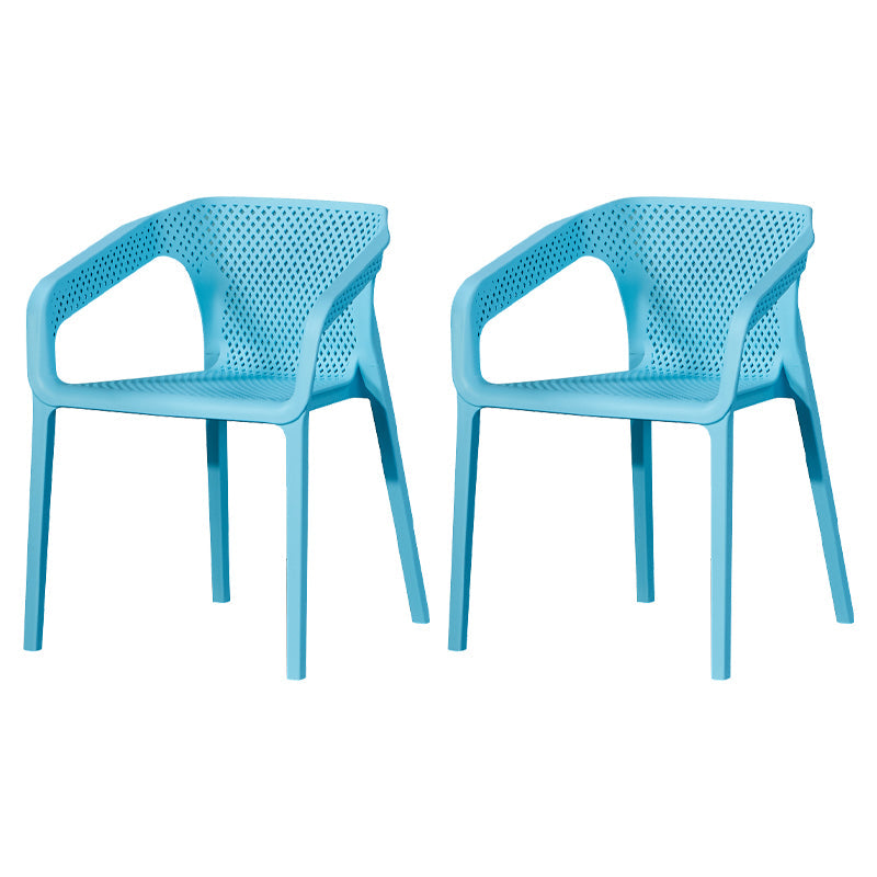 Modern Style Plastic Dining Chair Stackable Dining Side Chairs for Kitchen Sky Blue 2 Piece Set Clearhalo ' kitchen&dining_furn' 'Dining Chairs' 'Dining Tables & Seating' 'dining_chair' 'furn' 'furn_dining_chair' 'Furniture' 'furniture_dining_chair' 'Kitchen & Dining Furniture' 'kitchen' 3910363
