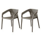 Modern Style Plastic Dining Chair Stackable Dining Side Chairs for Kitchen Coffee 2 Piece Set Clearhalo ' kitchen&dining_furn' 'Dining Chairs' 'Dining Tables & Seating' 'dining_chair' 'furn' 'furn_dining_chair' 'Furniture' 'furniture_dining_chair' 'Kitchen & Dining Furniture' 'kitchen' 3910375