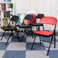 Modern Indoor-Outdoor Metal Home Side Chair Armless Folding Open Back Dining Side Chair Clearhalo ' kitchen&dining_furn' 'Dining Chairs' 'Dining Tables & Seating' 'dining_chair' 'furn' 'furn_dining_chair' 'Furniture' 'furniture_dining_chair' 'Kitchen & Dining Furniture' 'kitchen' 3910394