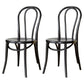Modern Solid Beech Wood Chairs Kitchen Dining Windsor Back Side Chair Set Black 2 Piece Set Clearhalo ' kitchen&dining_furn' 'Dining Chairs' 'Dining Tables & Seating' 'dining_chair' 'furn' 'furn_dining_chair' 'Furniture' 'furniture_dining_chair' 'Kitchen & Dining Furniture' 'kitchen' 3910466