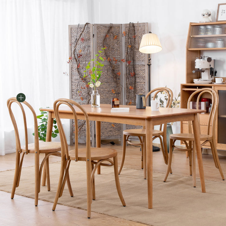 Modern Solid Beech Wood Chairs Kitchen Dining Windsor Back Side Chair Set Clearhalo ' kitchen&dining_furn' 'Dining Chairs' 'Dining Tables & Seating' 'dining_chair' 'furn' 'furn_dining_chair' 'Furniture' 'furniture_dining_chair' 'Kitchen & Dining Furniture' 'kitchen' 3910467