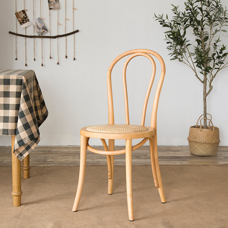 Modern Solid Beech Wood Chairs Kitchen Dining Windsor Back Side Chair Set Wood 1 Piece Clearhalo ' kitchen&dining_furn' 'Dining Chairs' 'Dining Tables & Seating' 'dining_chair' 'furn' 'furn_dining_chair' 'Furniture' 'furniture_dining_chair' 'Kitchen & Dining Furniture' 'kitchen' 3910488