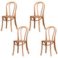 Modern Solid Beech Wood Chairs Kitchen Dining Windsor Back Side Chair Set Light Brown 4 Piece Set Clearhalo ' kitchen&dining_furn' 'Dining Chairs' 'Dining Tables & Seating' 'dining_chair' 'furn' 'furn_dining_chair' 'Furniture' 'furniture_dining_chair' 'Kitchen & Dining Furniture' 'kitchen' 3910499