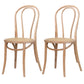 Modern Solid Beech Wood Chairs Kitchen Dining Windsor Back Side Chair Set Distressed White 2 Piece Set Clearhalo ' kitchen&dining_furn' 'Dining Chairs' 'Dining Tables & Seating' 'dining_chair' 'furn' 'furn_dining_chair' 'Furniture' 'furniture_dining_chair' 'Kitchen & Dining Furniture' 'kitchen' 3910507