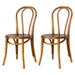 Modern Solid Beech Wood Chairs Kitchen Dining Windsor Back Side Chair Set Dark Brown 2 Piece Set Clearhalo ' kitchen&dining_furn' 'Dining Chairs' 'Dining Tables & Seating' 'dining_chair' 'furn' 'furn_dining_chair' 'Furniture' 'furniture_dining_chair' 'Kitchen & Dining Furniture' 'kitchen' 3910510