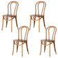 Modern Solid Beech Wood Chairs Kitchen Dining Windsor Back Side Chair Set Brown-Khaki 4 Piece Set Clearhalo ' kitchen&dining_furn' 'Dining Chairs' 'Dining Tables & Seating' 'dining_chair' 'furn' 'furn_dining_chair' 'Furniture' 'furniture_dining_chair' 'Kitchen & Dining Furniture' 'kitchen' 3910514