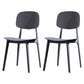 Minimalist Style Open Back Dining Side Chairs Plastic Dining Armless Chairs for Home Grey 2 Piece Set Clearhalo ' kitchen&dining_furn' 'Dining Chairs' 'Dining Tables & Seating' 'dining_chair' 'furn' 'furn_dining_chair' 'Furniture' 'furniture_dining_chair' 'Kitchen & Dining Furniture' 'kitchen' 3910599