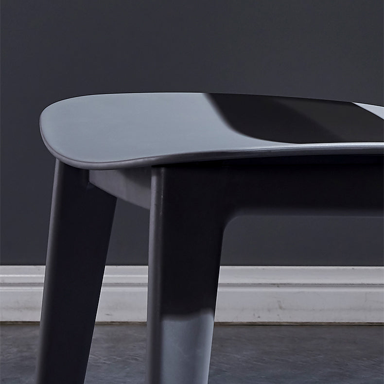 Minimalist Style Open Back Dining Side Chairs Plastic Dining Armless Chairs for Home Clearhalo ' kitchen&dining_furn' 'Dining Chairs' 'Dining Tables & Seating' 'dining_chair' 'furn' 'furn_dining_chair' 'Furniture' 'furniture_dining_chair' 'Kitchen & Dining Furniture' 'kitchen' 3910603